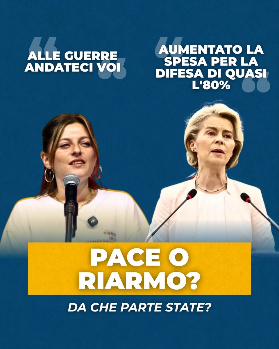 c_appendino's tweet photo. «Se queste destre ci porteranno a un vero conflitto, alle guerre andateci voi: noi organizzeremo i disertori». ​Poche parole, coraggiose, nette e sferzanti, pronunciate dalla segretaria dei Giovani Democratici ⤵️ https://t.co/BdDLipUYtw
