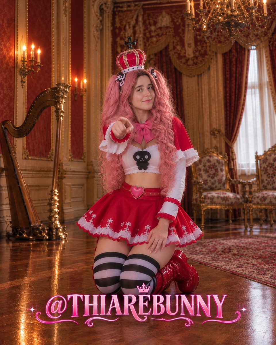 thiarebunny's tweet photo. 👑💗 ¡Perona está aquí! 🎀 Su vestido rojo, medias a rayas y botas hacen que este cosplay sea imposible de ignorar. 👻✨ ¿Te atreves a entrar en su mundo? Sígueme para más transformaciones. 💖
#Perona #OnePiece #Cosplay #ThiareBunny #Anime https://t.co/MjjSmZhInP