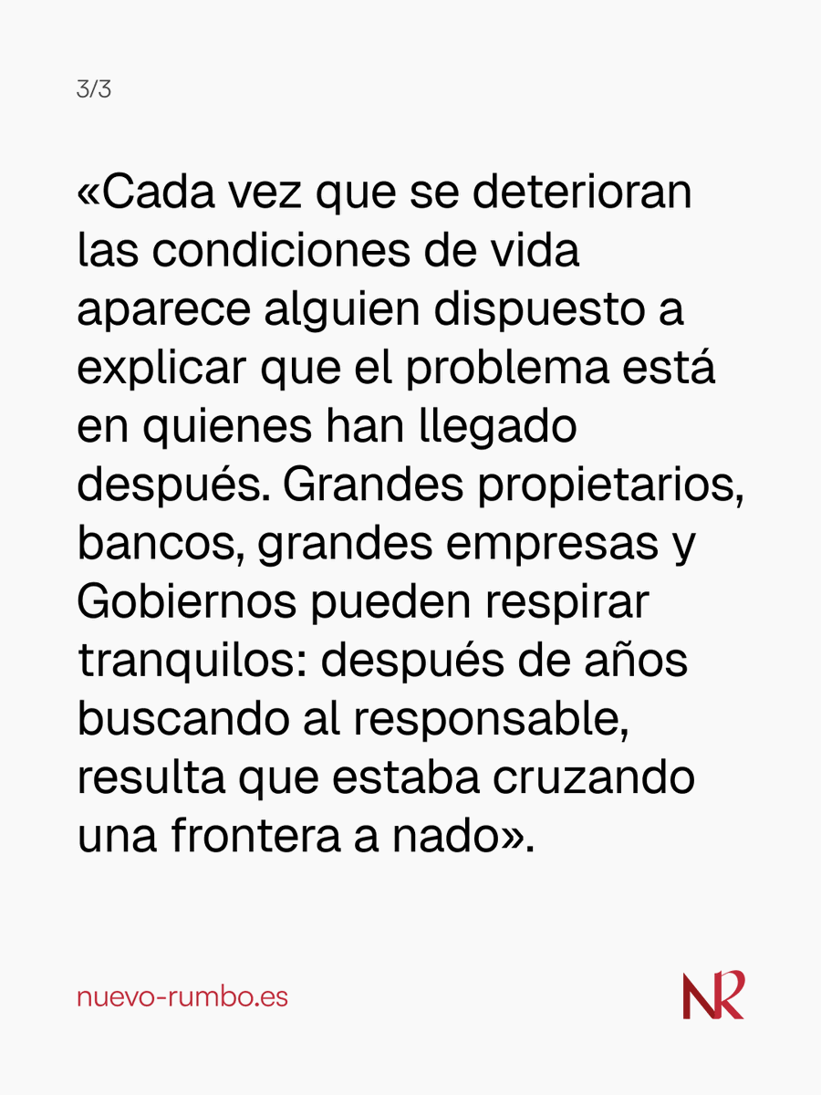 _NuevoRumbo_'s tweet photo. 🗞️ 𝐂𝐎𝐋𝐔𝐌𝐍𝐀 | 𝐋𝐚 𝐟𝐫𝐨𝐧𝐭𝐞𝐫𝐚 𝐞𝐪𝐮𝐢𝐯𝐨𝐜𝐚𝐝𝐚

🖋️ Un mes y medio después, siguen más que vigentes estas reflexiones de @GarciaAstor, secretario general del @_PCTE_.

🔗 Lee la columna completa en nuestra web:
https://t.co/e5Z3t1VIcS https://t.co/jbi8m1mig2