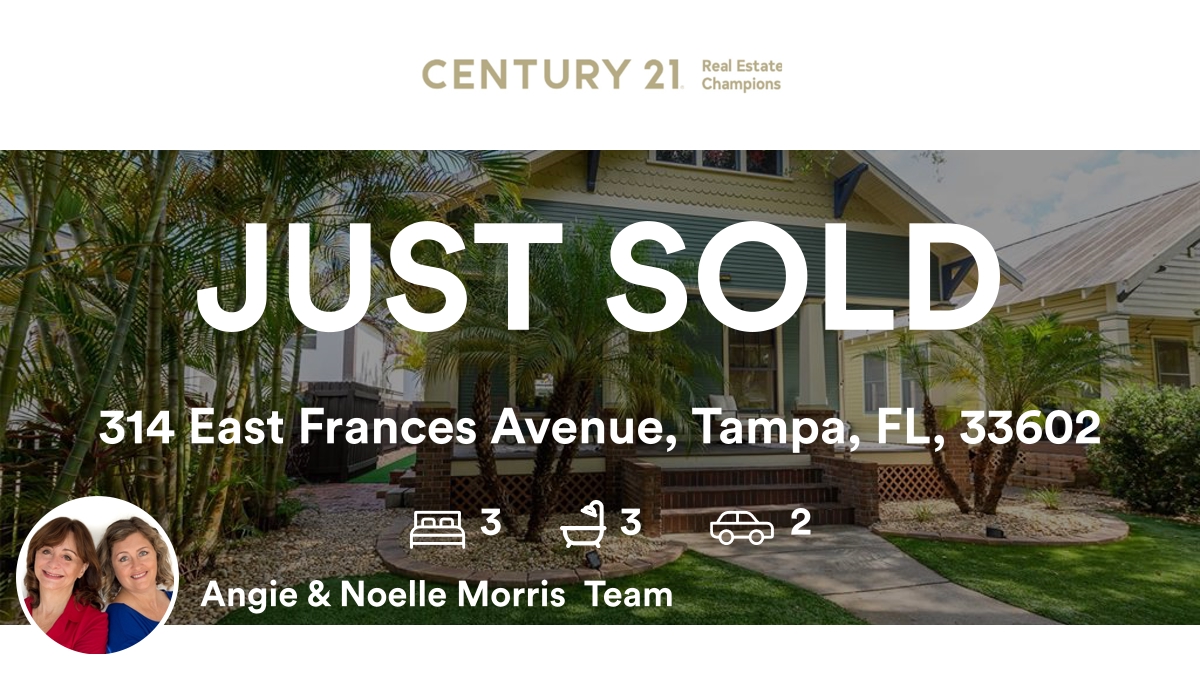 Morristeam1's tweet photo. 🛌 3 🛀 3 🚘 2
📍 314 East Frances Avenue, Tampa, FL, 33602

My latest sale on RateMyAgent.

https://t.co/FXn1E9oLCj

#morristeamsells #experiencematters #ratemyagent https://t.co/SyAwTZUIGP