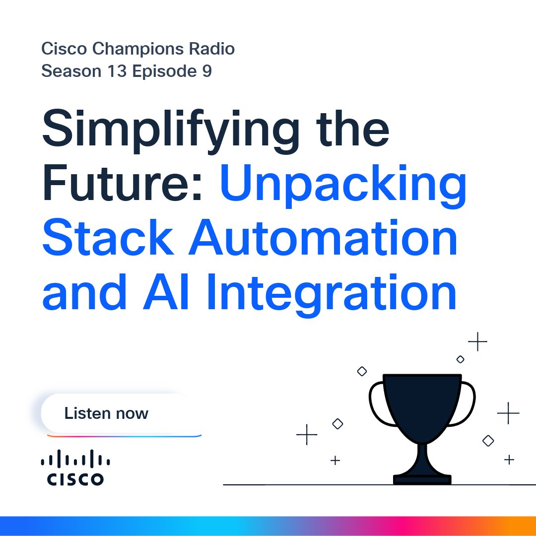 CiscoChampion tweet picture