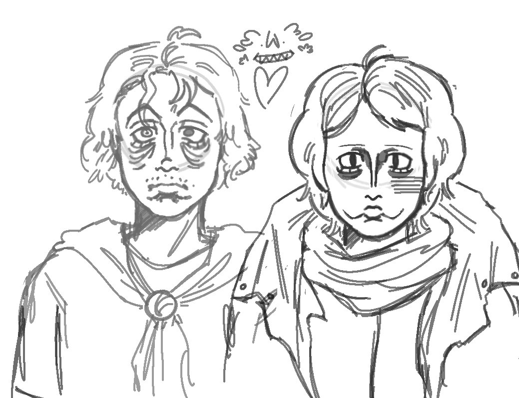 realmeatgrinder's tweet photo. trying to rework on how i draw these two dudes
#Wireface #Coatguy #Wirecoat https://t.co/kTRbLmGkhz