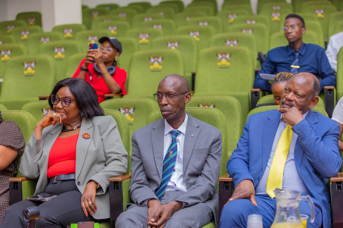 MakSPH's tweet photo. MakSPH and STI-OP Discuss Priorities for Research Translation

@Makerere University School of Public Health and the Science, Technology and Innovation Secretariat in the Office of the President (STI-OP) today discussed priorities for moving public health research into policy, programmes and scalable solutions during a visit by Hon. Eng. @EngJonard.

Accompanied by University Management led by Vice-Chancellor @ProfNawangwe, the Minister met researchers whose work spans health data systems, disease surveillance, climate and environmental health, infectious diseases, maternal and child health, and non-communicable diseases. Their presentations showed how MakSPH research has informed policy, strengthened national programmes and generated solutions with potential for wider use.

The Minister also toured the new MakSPH building, which is nearing completion.