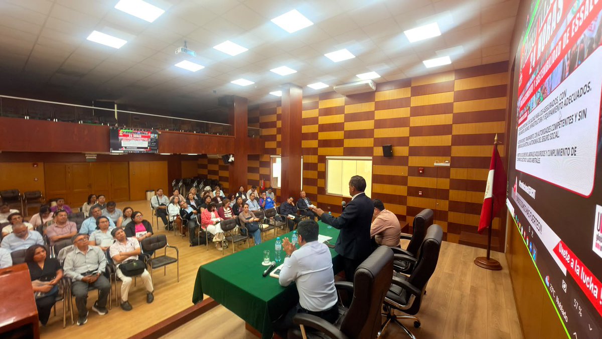 FedCut's tweet photo. INICIÓ LA ASAMBLEA NACIONAL ✊
Organización y plan de acción para el Paro Nacional del 23 de septiembre.
#FEDCUT #AsambleaNacional #ParoNacional #23DeSetiembre #UnidadSindical https://t.co/Rcq6tPhudR