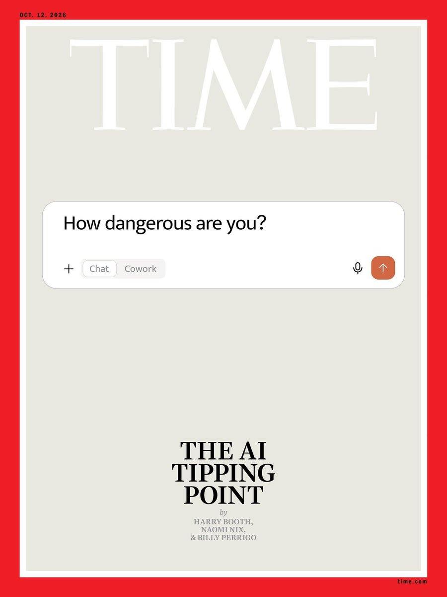 jdoedoe101101's tweet photo. La portada de la revista Time en abril de 2006 y en septiembre de 2026. Notan alguna diferencia? Así como intentaron instalar que "el cambio climático destruirá a la humanidad" ahora pusieron a todo el aparato a querer instalar que "la IA destruirá a la humanidad". https://t.co/9D3Q08JDN0