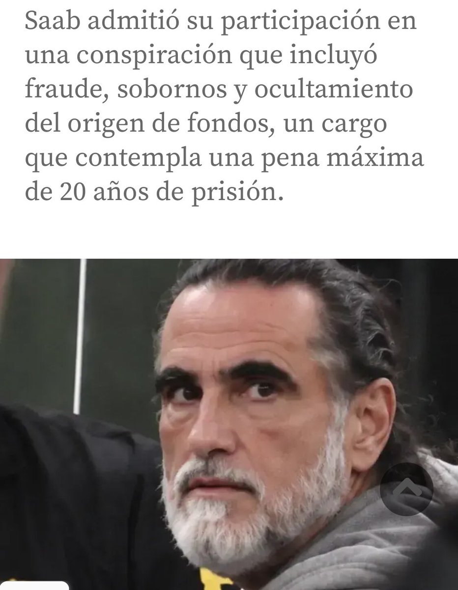 cabicellgmailc1's tweet photo. Todos los medios registran la noticia que Alex Saab se declaró culpable, pero ninguno se atreve a preguntar por su vínculo con Abelardo. No solo eran amigos; fue su abogado por el caso de lavado de dinero y recibió 350.000 dólares por esa defensa. Fuera Petro, sería la portada. https://t.co/2XxrBGbMe4
