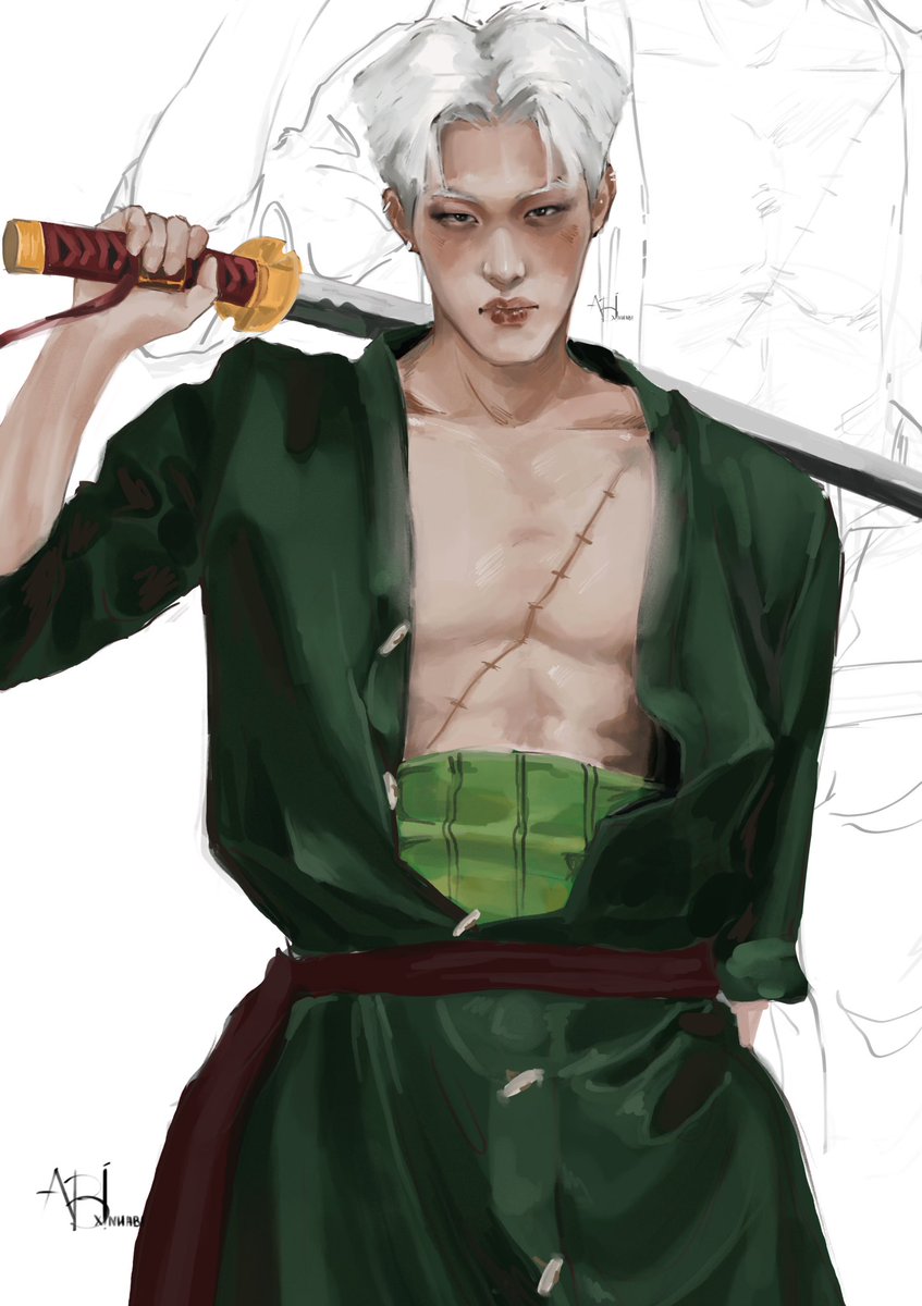 abi_xmng's tweet photo. I like Zoro…I like Xayden 
#all_h_ours #Xayden #allhours #art #fanart https://t.co/ml9MrsRB7E