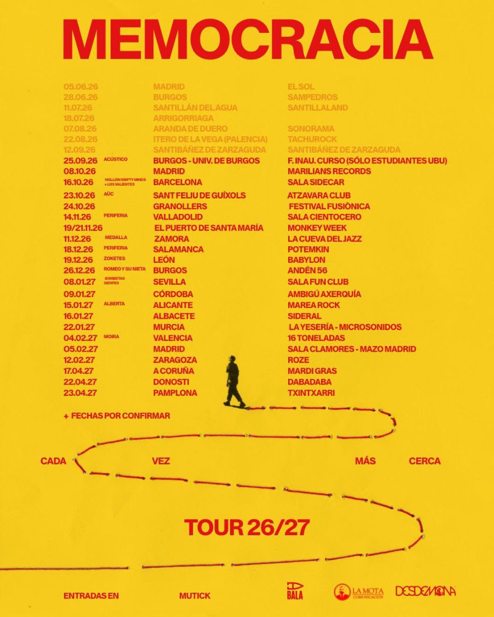 notedetengas's tweet photo. Lo nuevo de #Memocracia suena #diferente! atento a sus fechas en directo y contando los días para ese tercer álbum!!! https://t.co/1GHNfkHiX3 https://t.co/hFfaVMuWaY