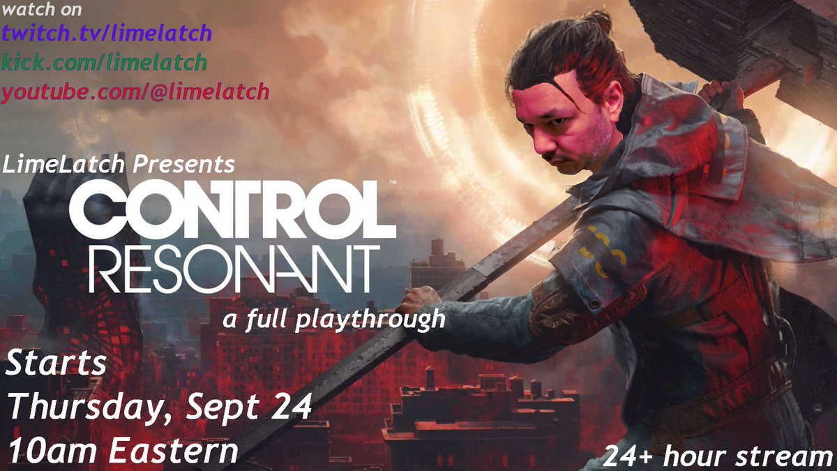 LimeLatch's tweet photo. Sorry for the late announcement! But I bring you:
 @ControlRemedy @remedygames #CONTROLResonant https://t.co/yMExDxHiRb