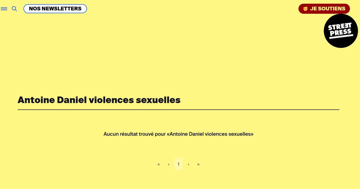 DroitardBavardd's tweet photo. J'ai vérifié et… bizarrement aucun article sur les violences sexuelles du streamer de gauche, Antoine Daniel. Sûrement le HASARD ! https://t.co/SeRiPncP3j