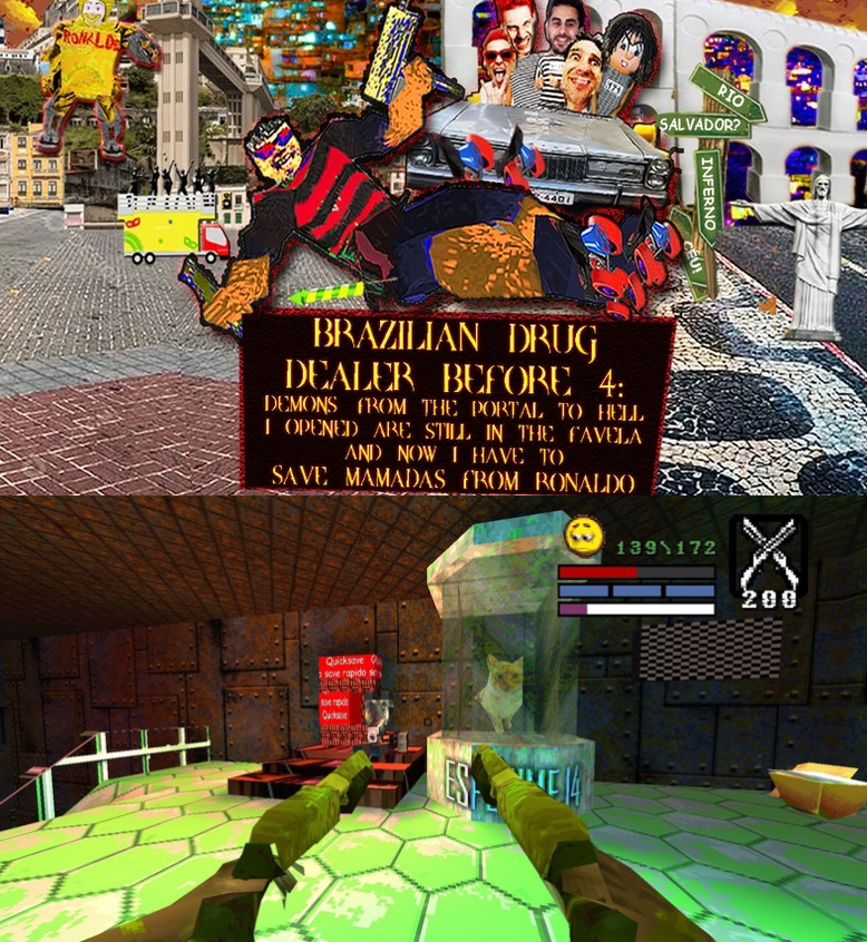 PolyDepression's tweet photo. Stole some keys for the sequel to that crazy ass FPS with the long title so its time for a giveaway.

🇧🇷  Follow + Repost to to win a Steam key. 

I'll be picking 5 winners tomorrow. Good luck nerds https://t.co/tfyFCJMGMN