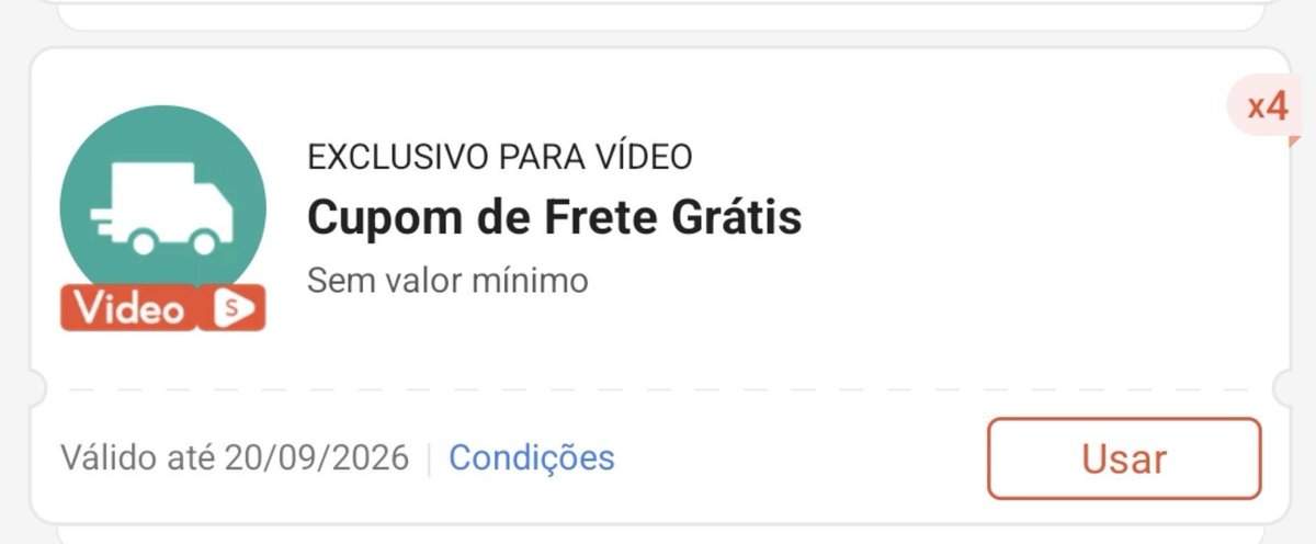 usemeuscupons04's tweet photo. Corre e pegue o meu cupom antes que esgote! 📢 - shopee

🎟 Exclusivo pra Vídeo 
👉🏻frete grátis sem valor mínimo 
-
😉 pegue o seu aqui! 👇🏻
https://t.co/vew9BWx8gj
-
#shopee #shopeebr #cupomdedesconto #cupomshopee https://t.co/WOORelsUTN