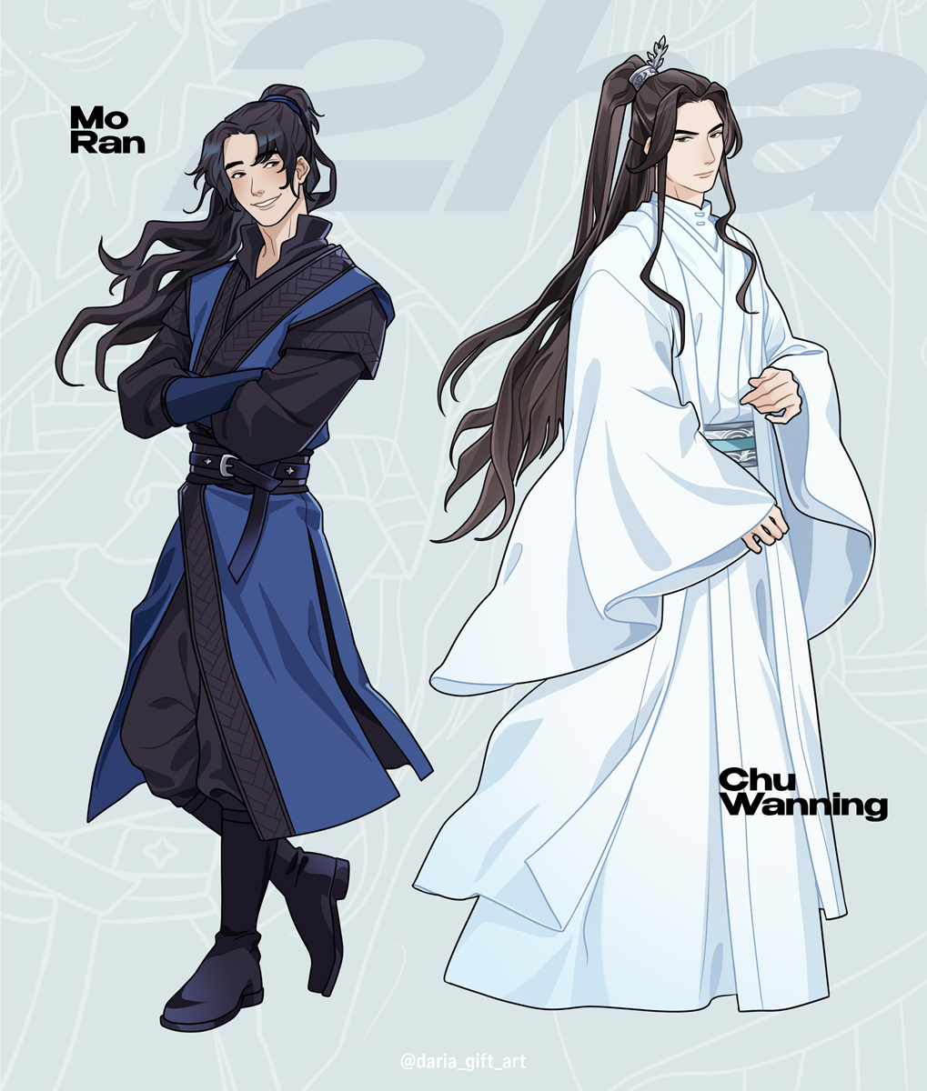 daria_gift_art's tweet photo. 😺 Just finished them and already wanna draw more x)
#HuskyAndHisWhiteCatShizun #2ha https://t.co/jkRfn7lmls