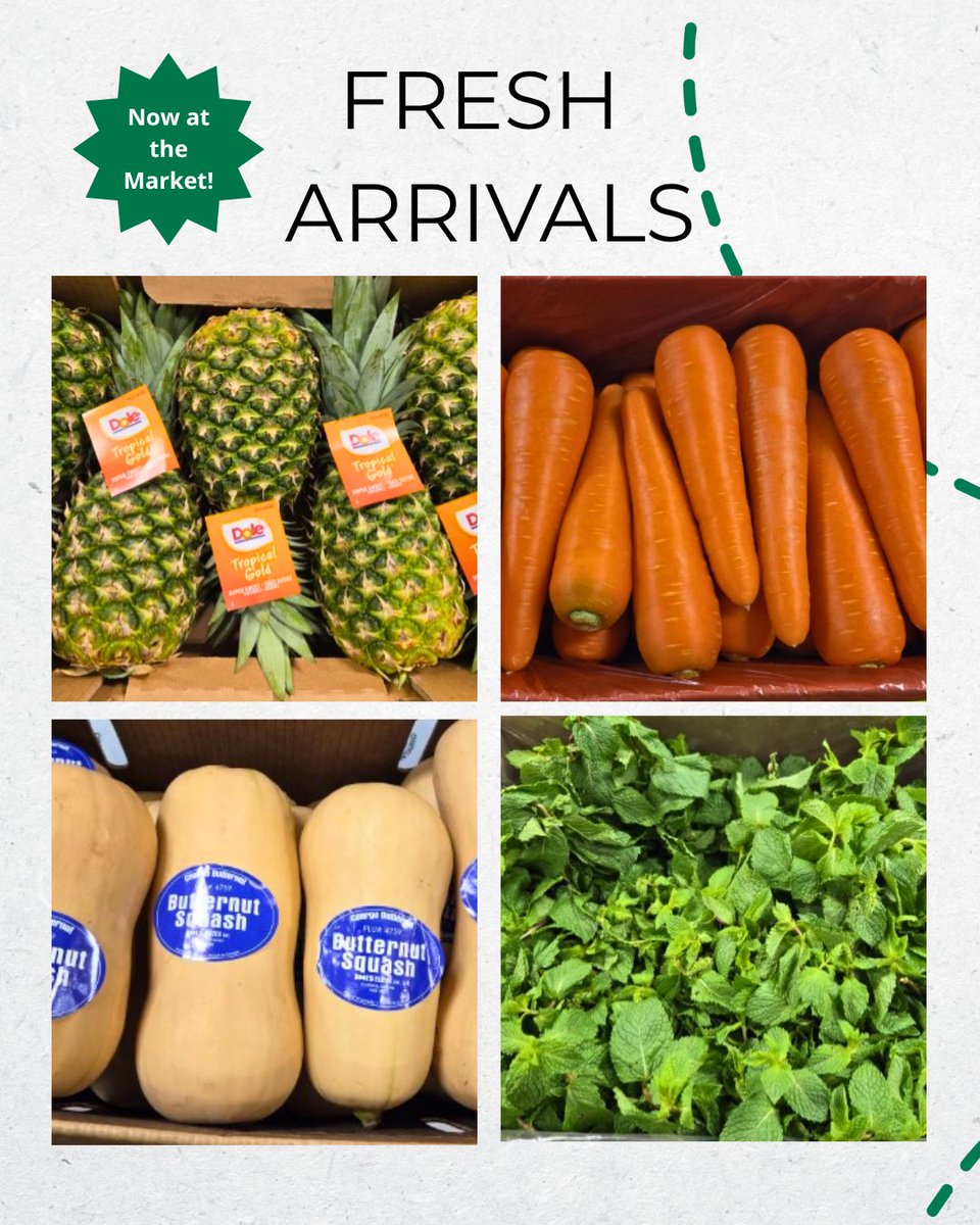 GamblesProduce's tweet photo. Some highlights of the fresh arrivals at the Market today!
#Gambles #Produce #FreshArrivals https://t.co/oW6zzpWvRp