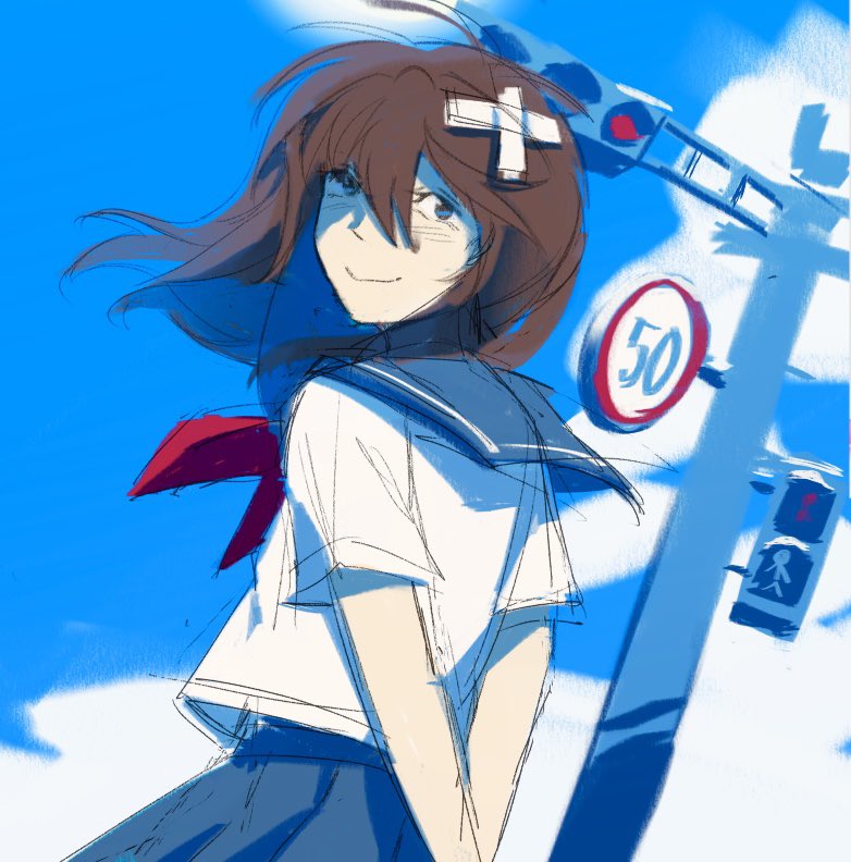 duckimate's tweet photo. blue girl #yhssamgladiator #salexbrown https://t.co/tjKUbU1X7g
