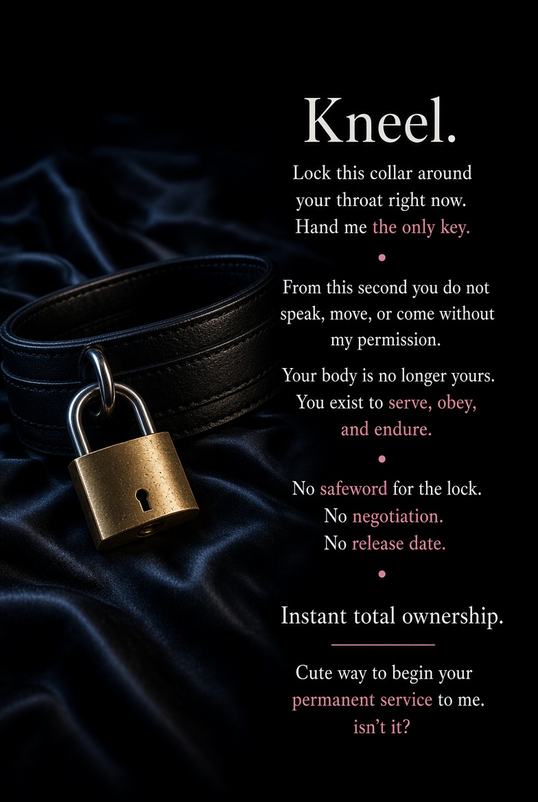 DominateMdu's tweet photo. Kneel. The Key Is Mine. 🖤⛓️

Control is built on trust. Surrender the doubt, embrace the dynamic, and discover how far devotion can take you. 🖤

#locktober #femdom #chastity #bdsm 

https://t.co/iIa51vJeJb https://t.co/tStbzEOP2a