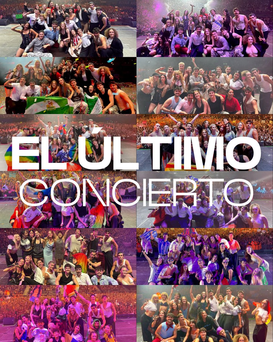 OT_Oficial's tweet photo. Este viernes llega EL ÚLTIMO CONCIERTO de la #GiraOT2025 y no estoy emocionalmente bien como para escribir nada más 🤧 Venid, y lloramos juntos 👉🏻 https://t.co/q0LrAacPms https://t.co/ik8QMoQDVc