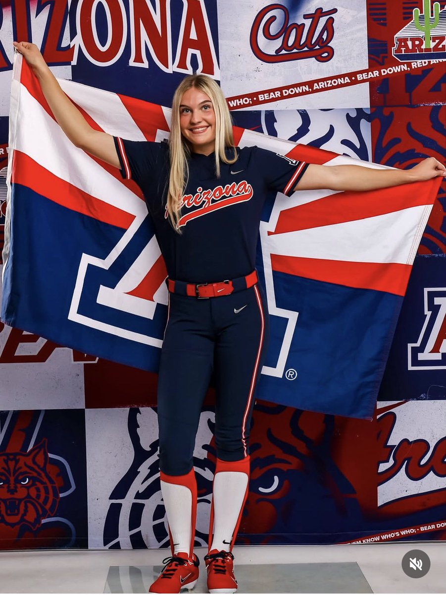 RisingKobasew's tweet photo. Committed!!!! Pitcher and catcher are staying together!! 
Huge congratulations to Jaiden and Annika on their commitment to the University of Arizona!!  Can’t wait to see what these two continue to do. UofA is lucky to have them! https://t.co/uLDBqswwIV