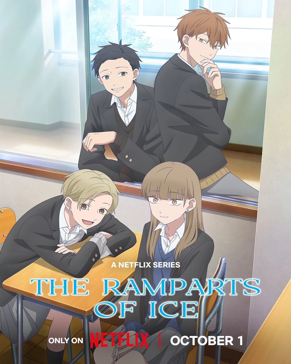 keiuzuki's tweet photo. my 2026 fall anime watch list 🍁

The Ramparts of Ice S2 - Oct. 1
Apothecary Diaries S3 - Oct. 2
Ao Ashi S2 - Oct. 4
Firefly Wedding - Oct. 9 https://t.co/482vBWxbqH