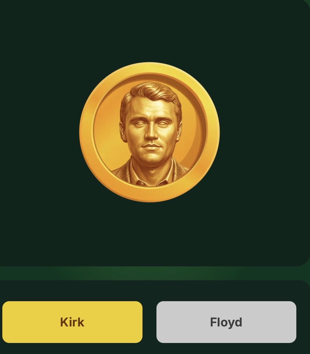luckyfun's tweet photo. Charlie Kirk or George Floyd?

Guess correctly for a prize 💰 https://t.co/km1dPd2W8K
