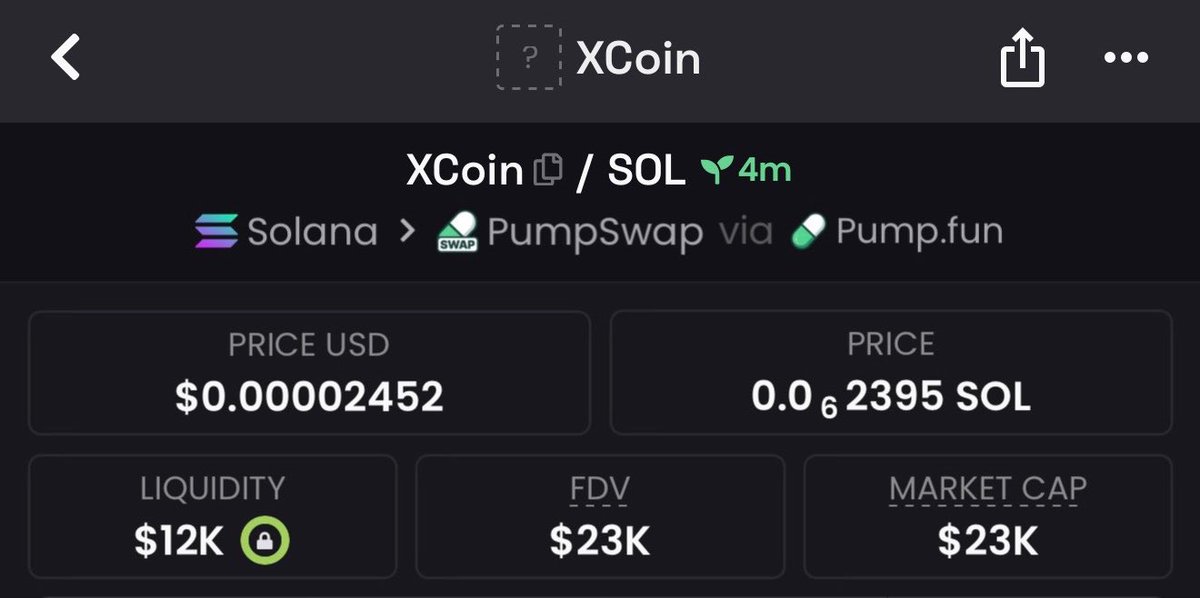 moonlobstar's tweet photo. I gave my team $Xcoin 

At $23k MC 

CA : 8MinWCVhsVpnSp3mHM41K7m1Y5jySA4BdsWYREWPcsXc

Via my Tg https://t.co/MjkmX6xIl0