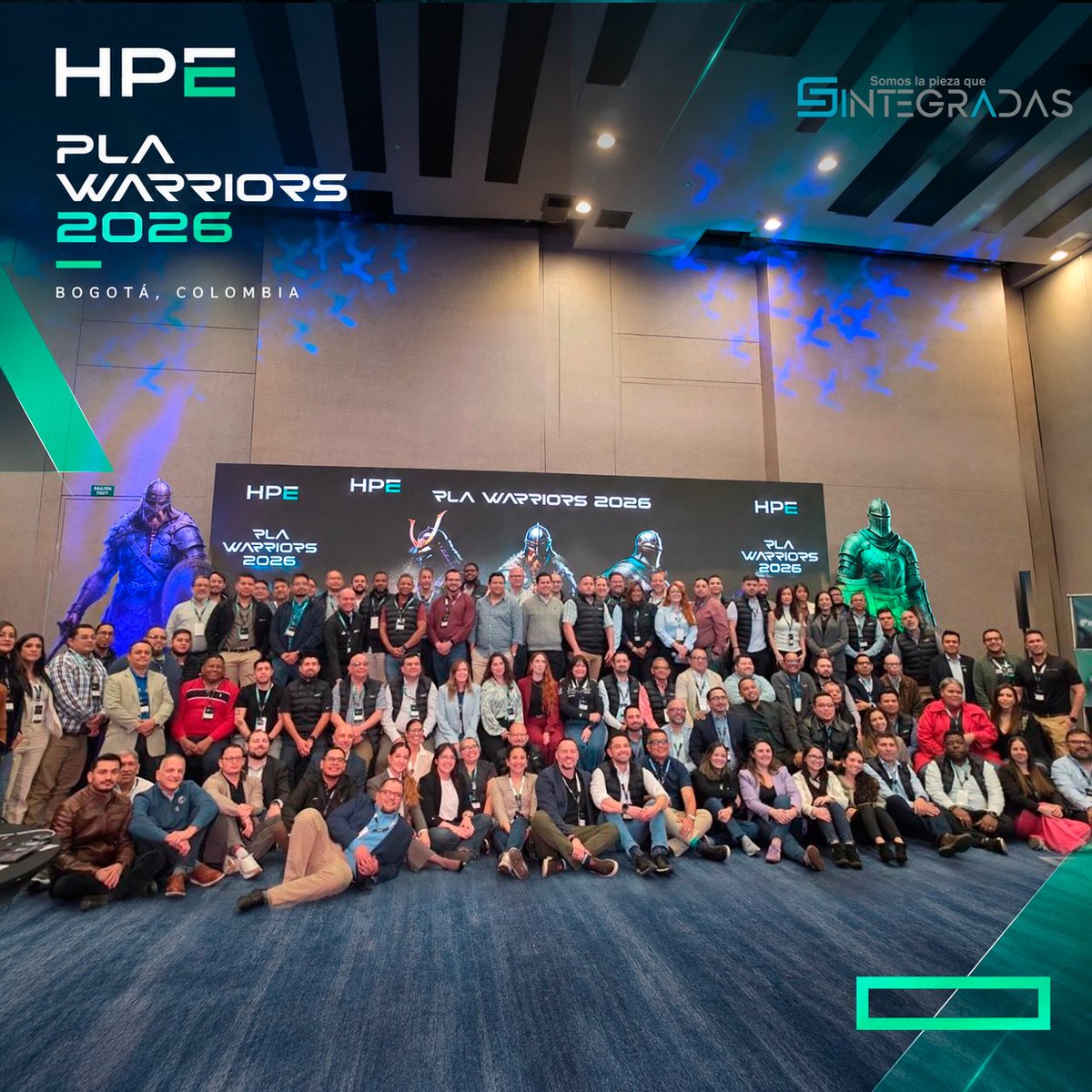 Sintegradas's tweet photo. En #Sintegradas Nos enorgullece haber sido parte de #HPEPLAWarriors2026. 

Nuestros ingenieros fortalecieron conocimientos en innovación, infraestructura e IA, impulsando capacidades que transforman ideas en soluciones de vanguardia junto a @HPE🚀

#HPE #Sintegradas #Innovación https://t.co/ykYMcAxlbe