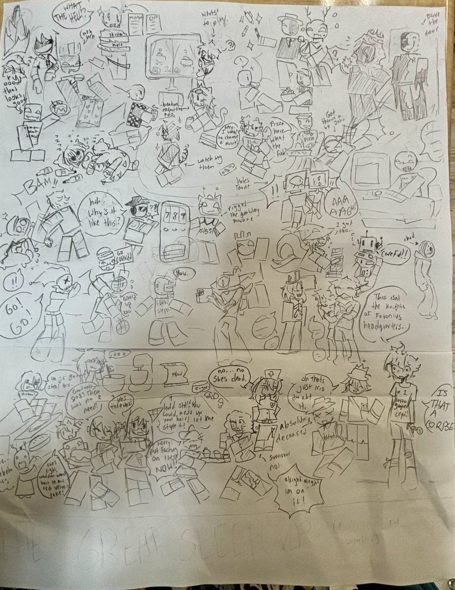 Bakerofforsaken's tweet photo. // MORE PEOPLE ADDED AND I WILL ADD MORE. IT MIGHR EXTEND HORIZONTALLY THIS IS THE GREATEST AMOUR. OF PEOPLE IVE DRAWN 😭😭😭😭😭😭

@larpestwaree67 @DevoidOfWarmth @c00ler7n7 @ARandomBoY21 @Bloodsick_ @JaphetJL @JJ_Productz https://t.co/U7A4AnaFgL