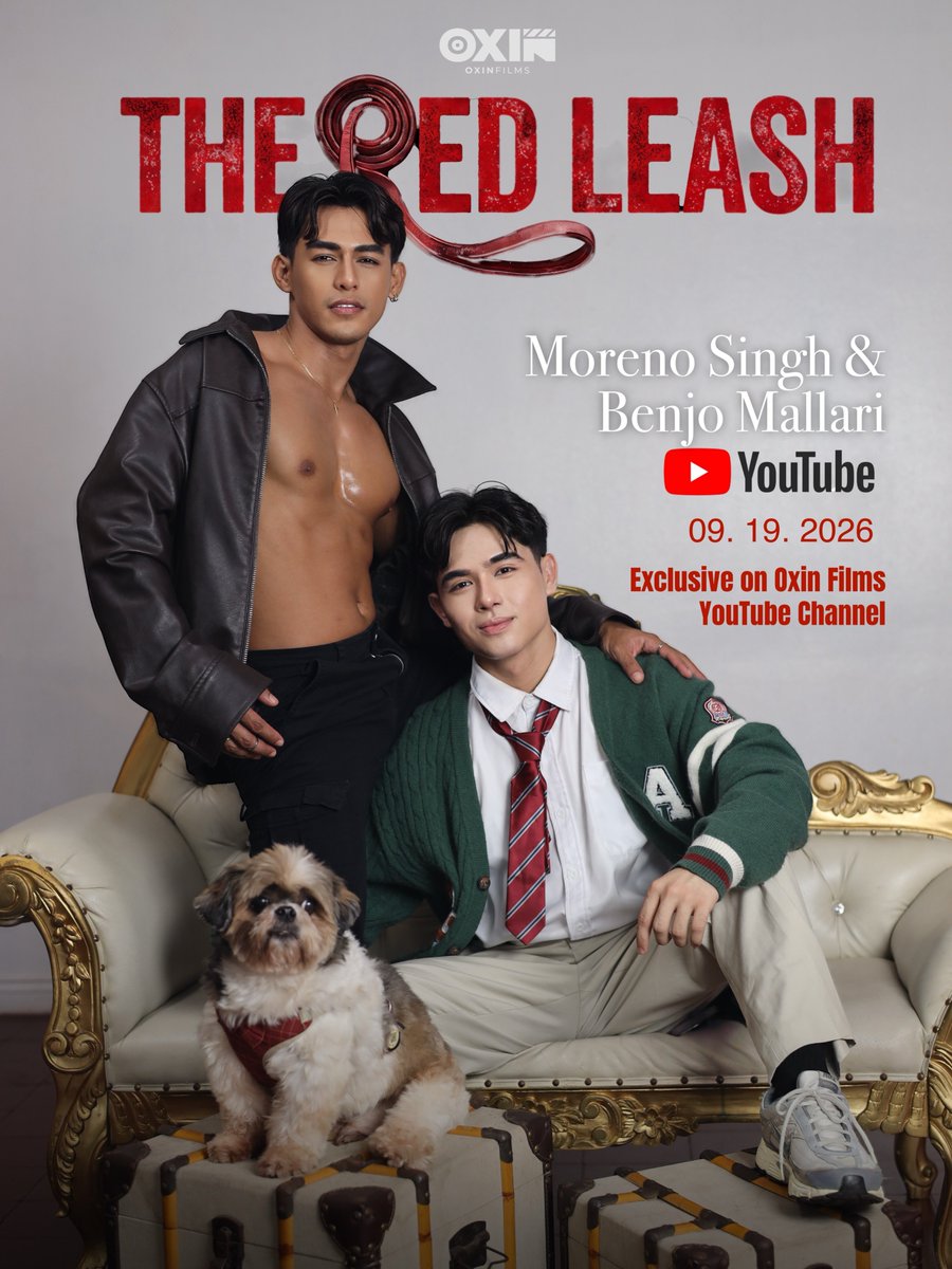 ubl_umbrella's tweet photo. 🚨✨ Novos pôsteres liberados de #TheRedLeash, novo bl da Oxin Films.
📌Estreia 19 de setembro! https://t.co/BXdEOMAhGu