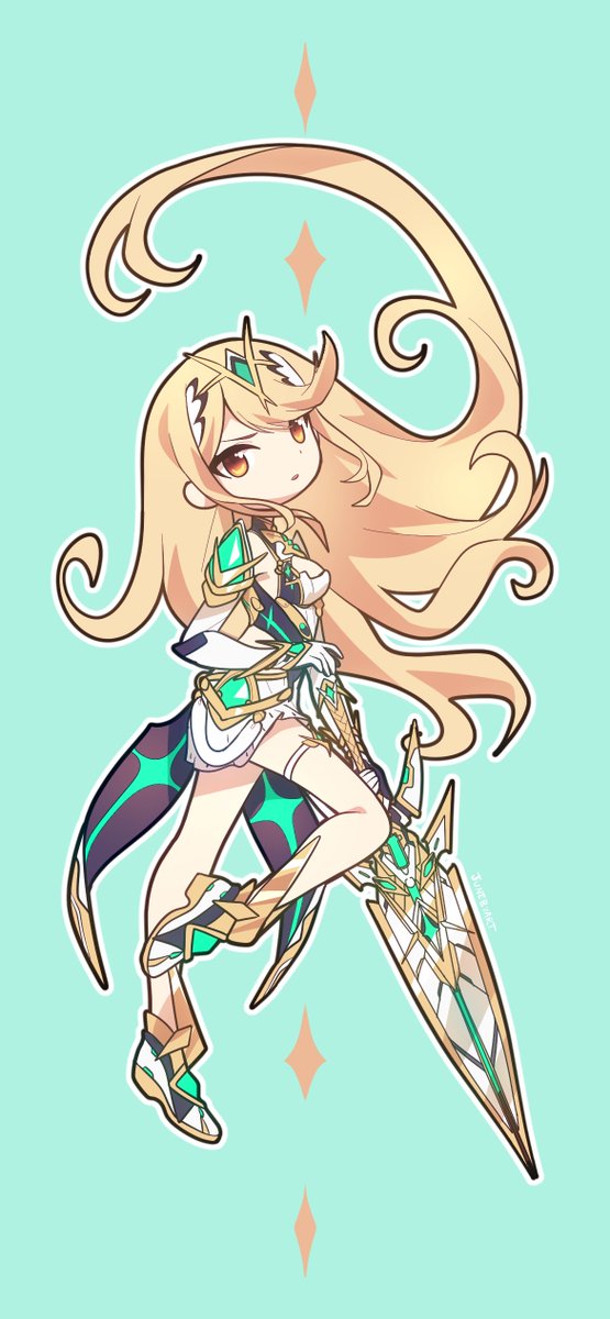 junebuart's tweet photo. Mythra

#VGenComm #xenoblade https://t.co/bnG68e8m11