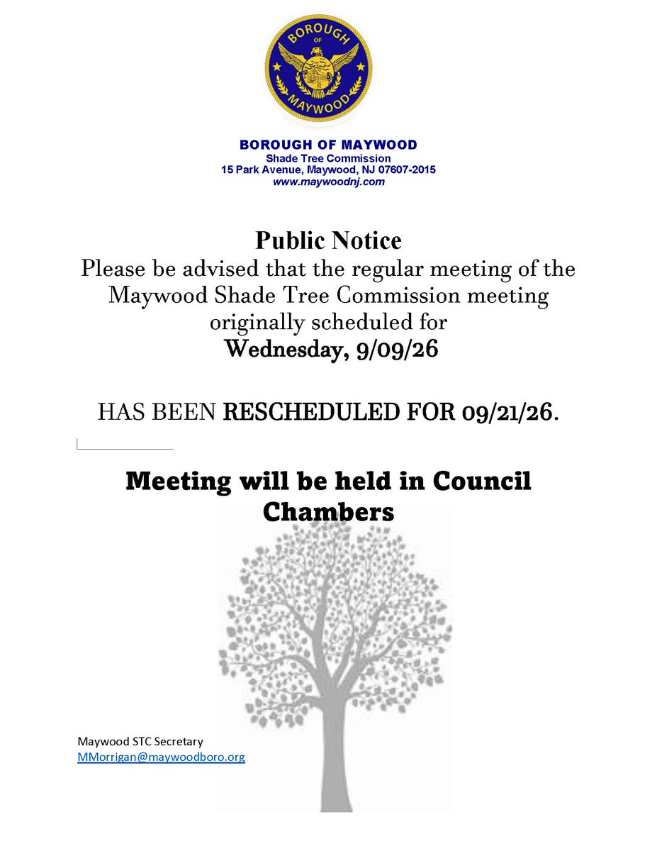 maywoodgov's tweet photo. https://t.co/jpFAb2fCnY