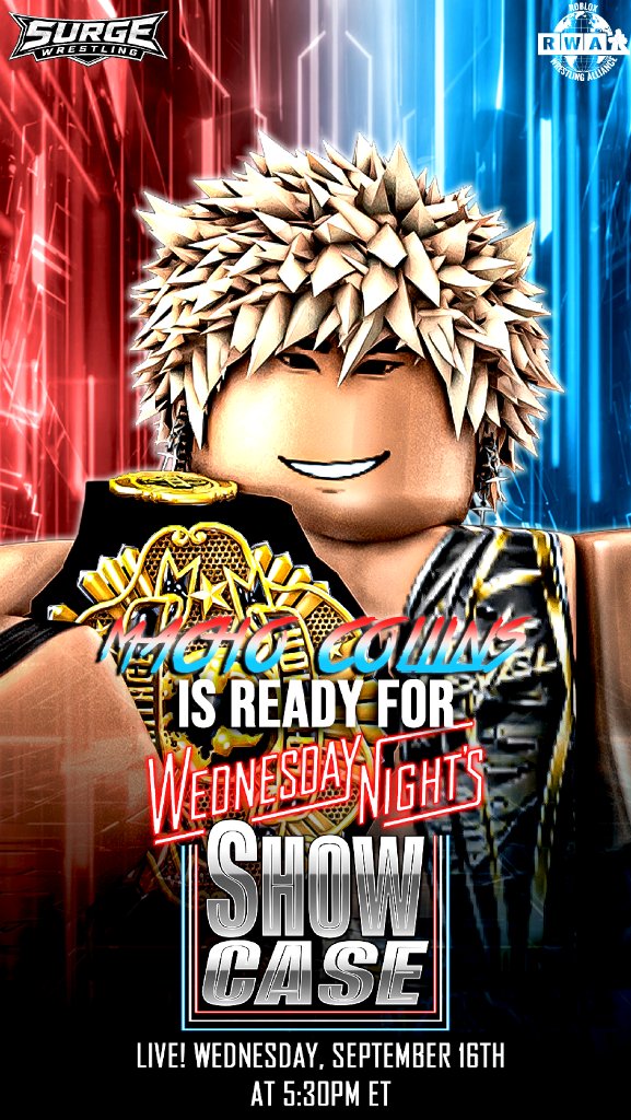 Mxchoo3x's tweet photo. Last time, I let my people down. This time, I go 2/2.

#COLLINS2026 #TheNextLevel #LEVELUP @SurgeOnRoblox #SHOWCASEI https://t.co/YoeglhUoZd