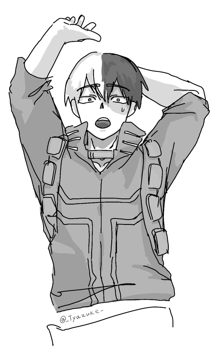_Tyazuke_'s tweet photo. 文字ないバージョンも乗せとく
#轟焦凍 https://t.co/UwUSZ83siM
