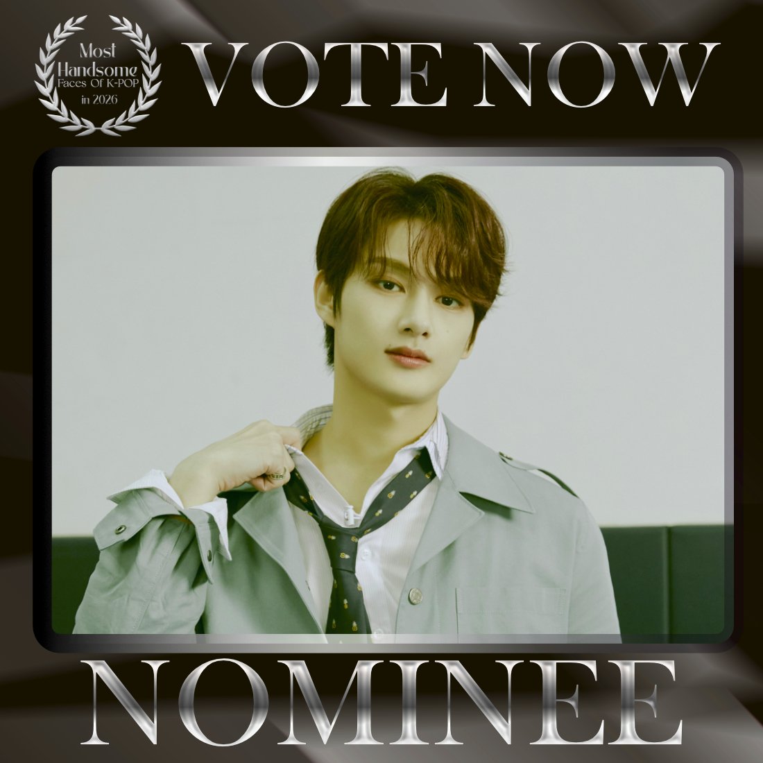 TOP100KPOP's tweet photo. JUN (SEVENTEEN) is nominated for Most Handsome Faces of K-POP in 2026.

👉 VOTE: https://t.co/Si3coBoT1k https://t.co/PSGqrkCWZI