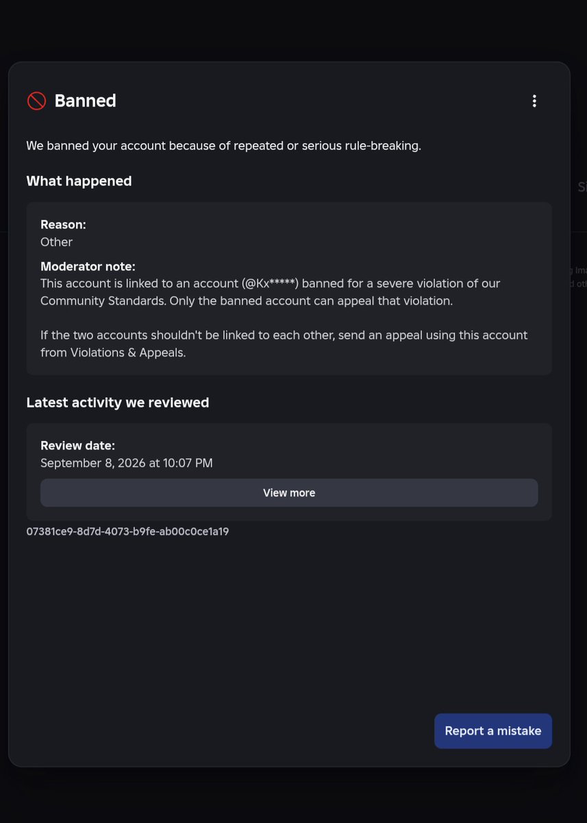 Notlily0's tweet photo. @Roblox Its all gone all because my friend got banned. Since I had her as a login option, I and the rest of my alts got banned as well. Nothing I could do too because all my appeals were denied. Thank you roblox, hope you feel satisfied banning something who's done nothing wrong. https://t.co/Gp0WrVo3pX