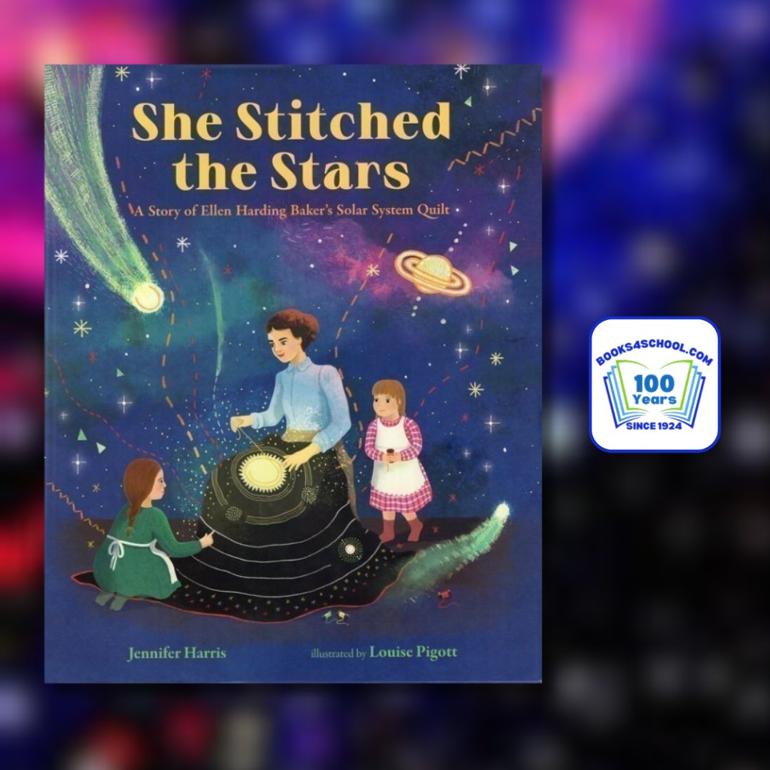 ibooks4school's tweet photo. Happy Smithsonian Day!
Click the link to learn about Ellen Harding, the woman who accurately stitched our solar system into a quilt that hangs in the Smithsonian's National Museum of American History to this day!: https://t.co/1Exzh34tJB #SmithsonianDay #nonfiction #kidlit https://t.co/M8t4P2eAar