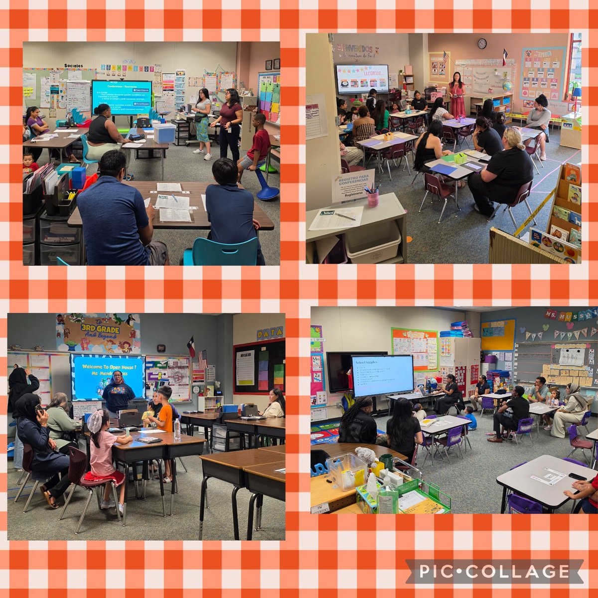 Aliefsneed's tweet photo. Open House 26-27 was a success! ✨️A big thanks to all of the parents for coming!🎉 Shout out to our teachers for having powerful presentations!✨️#OneSneedOneTeam @AliefISD https://t.co/zLysEYaWee