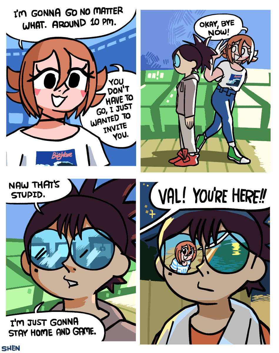 shenanigansen's tweet photo. CONTINUED, The Boy From Venus #12 🐠 https://t.co/zHDTWoPWrp