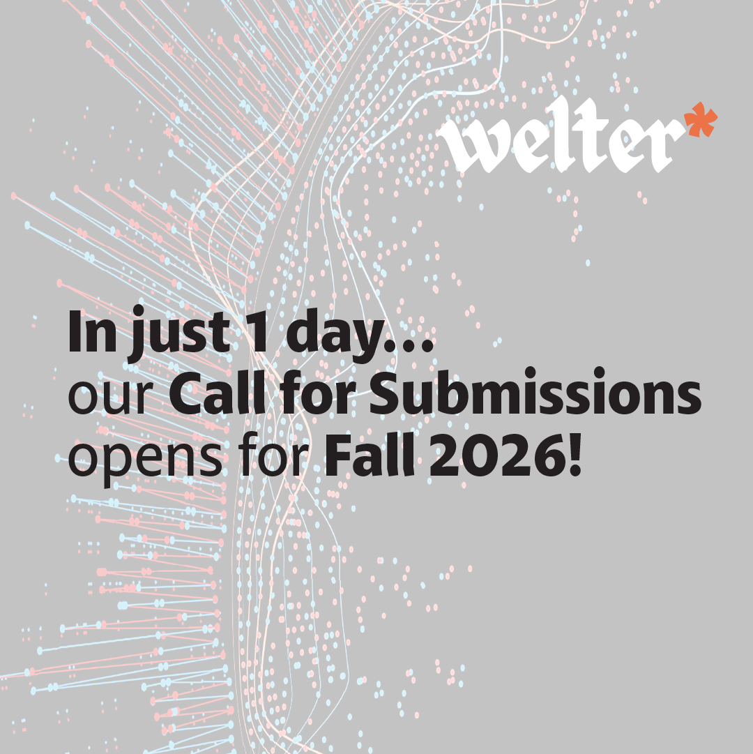 WelterJournal's tweet photo. In just 1 day, our call for submissions opens for Fall 2026. So stay tuned for the exciting news!
#submissioncall #welter #ubaltmain #welterliteraryjournal #ubalt
#bmorecreative #bmoreart https://t.co/Cq4c8C89kR