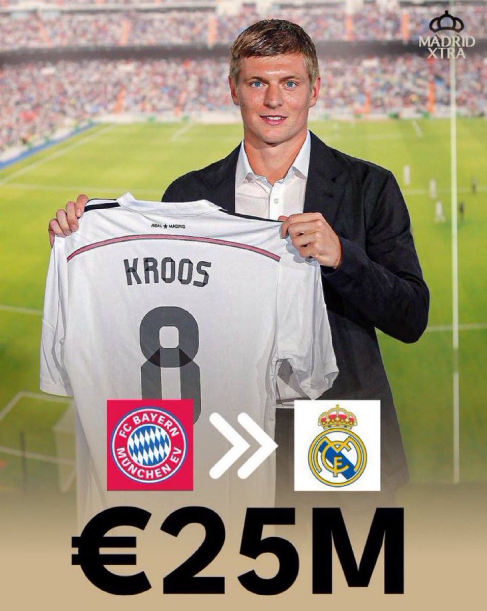 DanikRM_'s tweet photo. La estafa que le metimos al Bayern de Múnich con el fichaje de Toni Kroos fue histórica. https://t.co/713SwaReIG