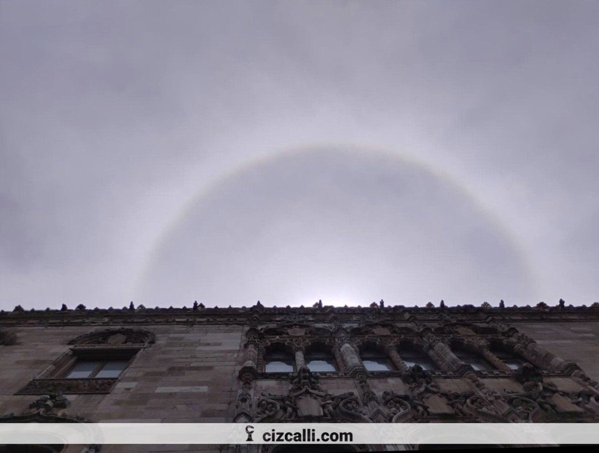 izcallicom's tweet photo. Sep 16, 2026 | 2:00 pm | CDMX y EDOMEX | Día con Halo Solar.
Visto desde la Ciudad de México y el Estado de México ¿Pudiste observarlo?
#CDMX #EDOMEX #Halo #Sol #HaloSolar
📷 J.P. Patiño https://t.co/YMufj3oGfL