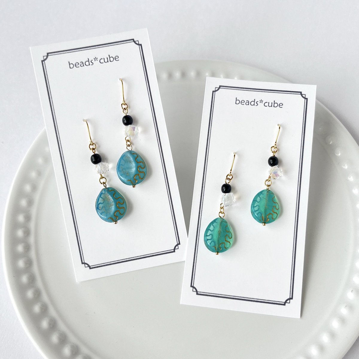 beads3info's tweet photo. #爽やかな配色 

海のような、空のような。
ガラスの煌めきが爽やかさを引き立てます。

🎪今週末！9/20(日)
#TOKYOハンドメイド祭 
at浜松町 ブースＯ-01
✨手に取って実際の煌めきを見てほしいです✨

https://t.co/SWaxofD6N3 

#ハンドメイド好きさんと繋がりたい https://t.co/oknsCf0Kao