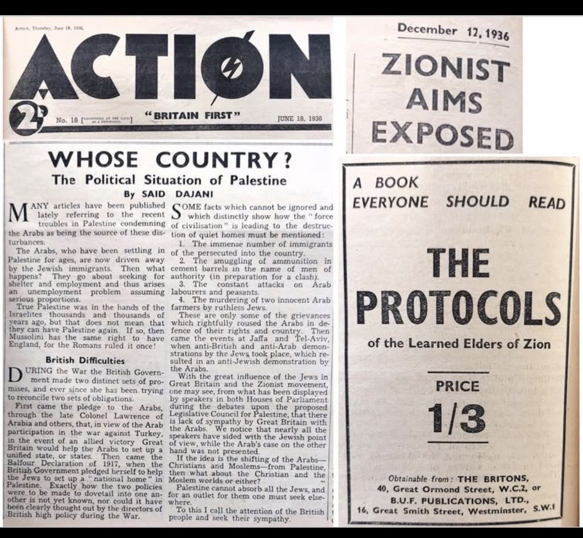 kkklanadian's tweet photo. Solidarity with Palestine against Jewish occupation, even in the English-speaking world, isn’t anything new. The fact that it’s met with such a visceral reaction from today’s rightoids is disgusting. https://t.co/NVQEZga7gl