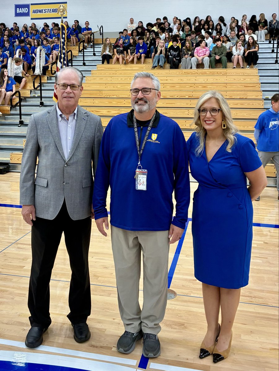 GovBraun's tweet photo. Congratulations to Indiana’s Teacher of the Year, Jason Witzigreuter, Associate Director of Bands at Homestead High School! 🎉

This is a well-deserved honor for Mr. Witzigreuter, who has spent nearly three decades helping young Hoosiers become the best version of themselves in and out of the classroom.