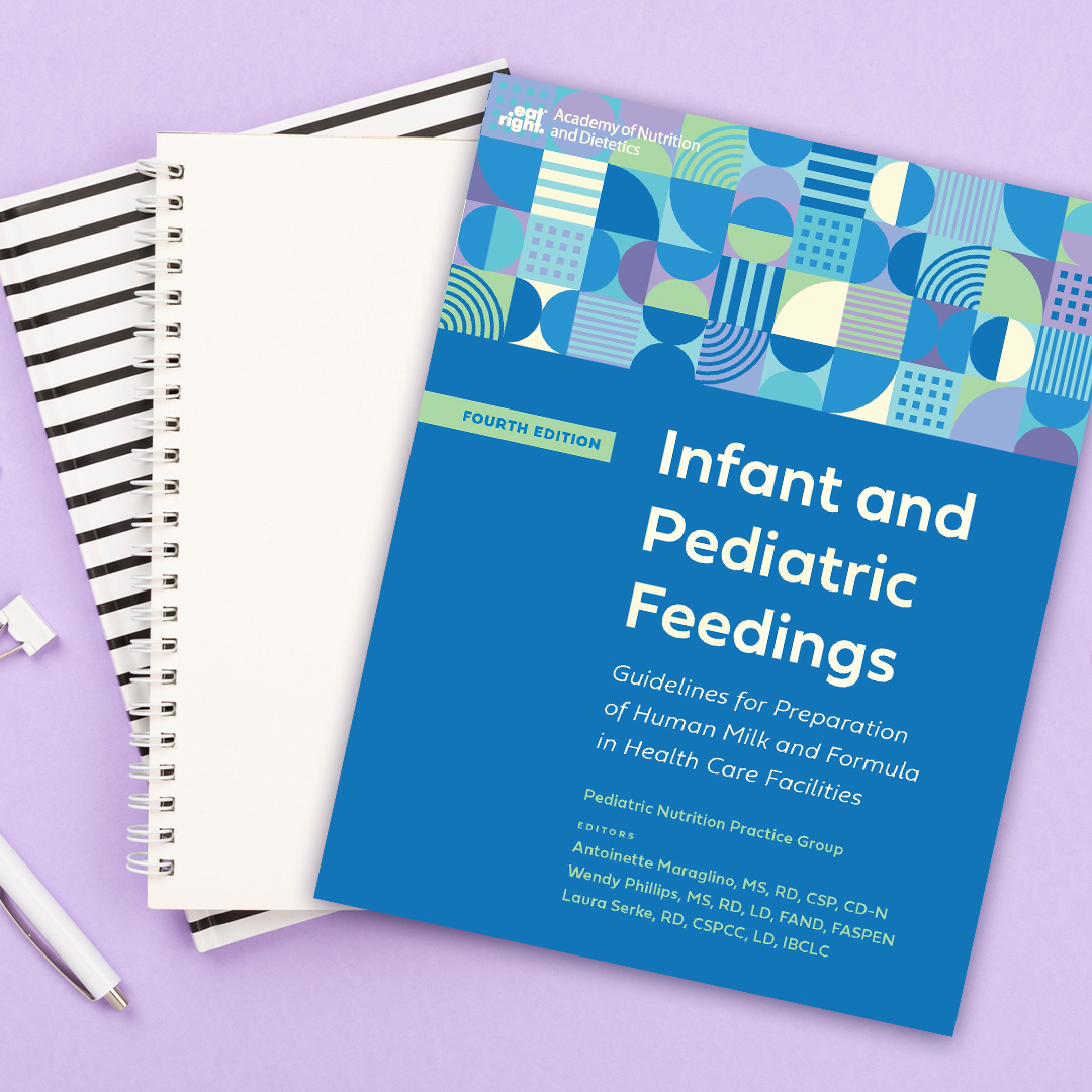 eatrightPRO's tweet photo. Safe infant feeding prep takes precision, teamwork, and up-to-date protocols.

The 4th Edition of Infant and Pediatric Feedings is here with fresh guidance on storage standards, EMR integration, donor milk safety, and shortage mitigation.

🔗 Get it here: https://t.co/AzIJ22o7uY https://t.co/ARDDO0HkPw