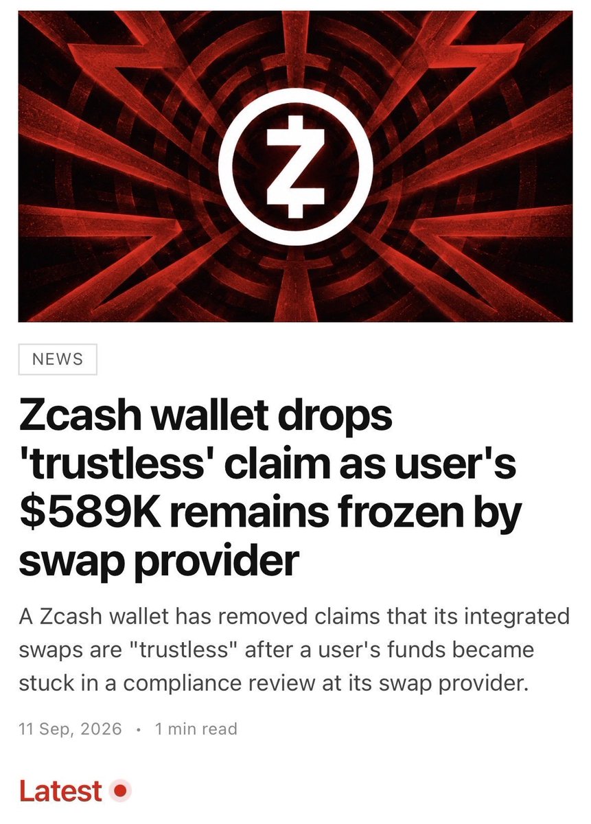 thothxmr's tweet photo. lol, kek even
$XMR is the only REAL cryptocurrency https://t.co/Y2fPV4TGAR