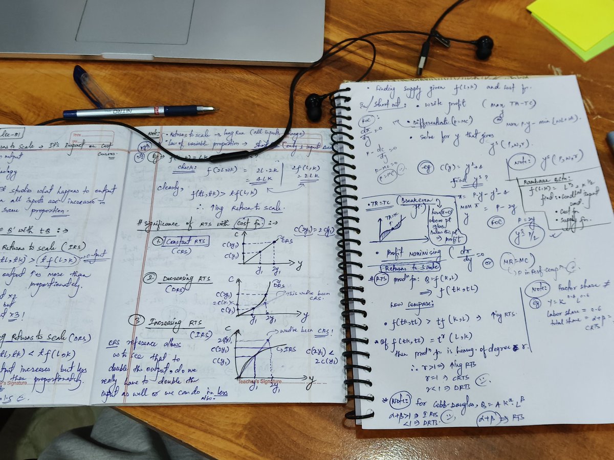 whyvesh's tweet photo. After so long...
Made myself sit for 4 hrs, 
Revised producer theory and did some pyqs of it, 
Will revise complete micro and make short notes first, before continuing maths,

#iitjam #iitjamecon #mme #iitjammaths https://t.co/ntF28579kp