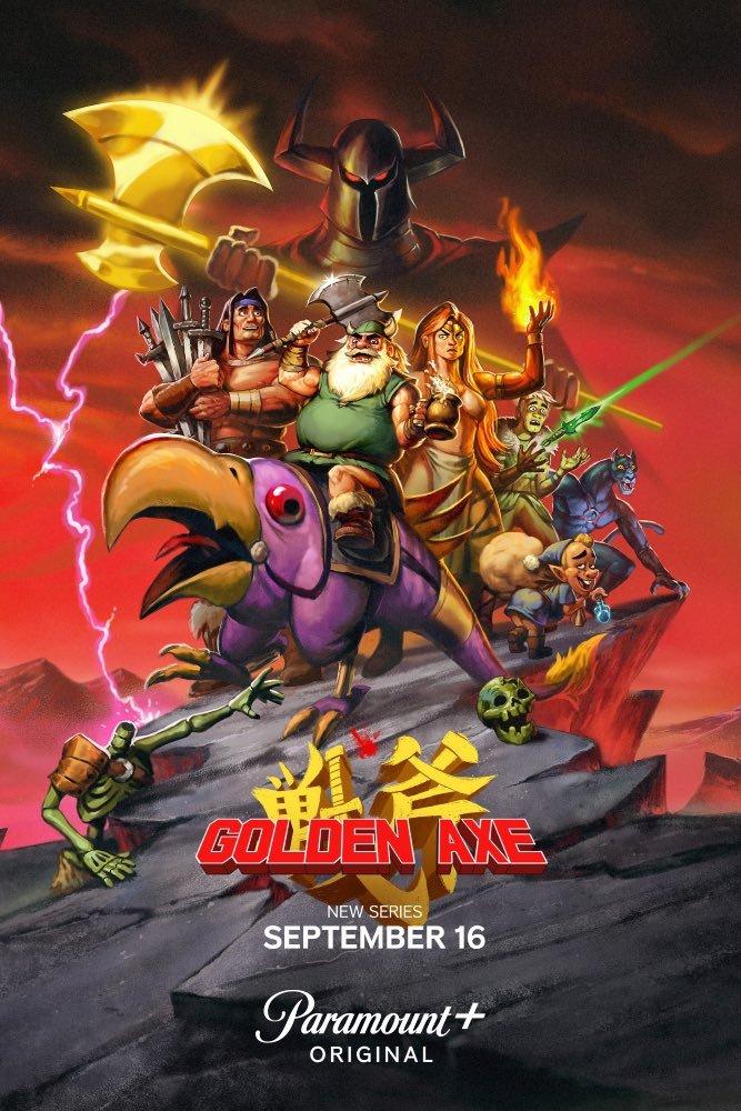 daniel_lacy's tweet photo. Adivinen qué se estrenó?
#GoldenAxe!! Por @ParamountPlusMX 
Disfruten de los 10 episodios... #doblaje https://t.co/HiRuDGX9j2