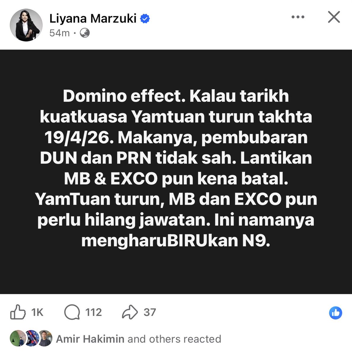 iskandarzulfi14's tweet photo. Semalam bila kecoh pasal isu ni, aku terfikr macam si @liyana_marzuki jugak… jadi Barisan Exco dan MB sanggup ke … bingai! https://t.co/tAj3ODHXq8