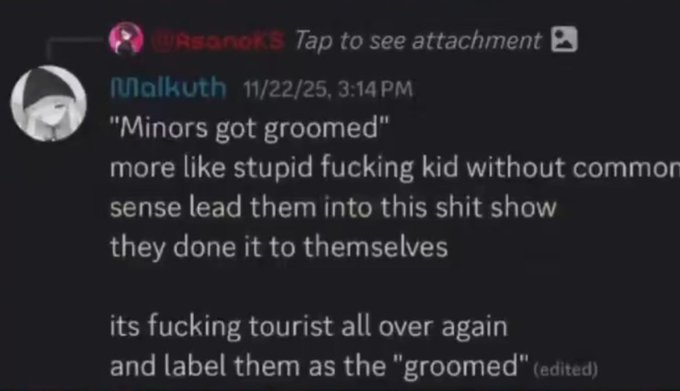jayunknown_'s tweet photo. "It's just fiction" "No actual children are actually getting hurt" "they're just drawings"....  This won't stop at cartoons you know that right, this is so dehumanizing to actual HUMAN victims of grooming, the "but they're drawings" falls right here with this language being used. https://t.co/8LtqmaZohM