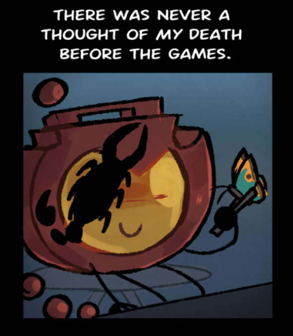 nevl4nd's tweet photo. (REPOST) "When I died" send off comic for my murder mystery camp character! #osc #objectoc
1/5 https://t.co/c8h9805FhS